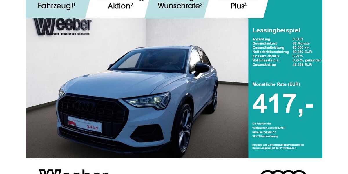 Audi Q3 5.366 km 38.590 &euro; Herrenberg 71083