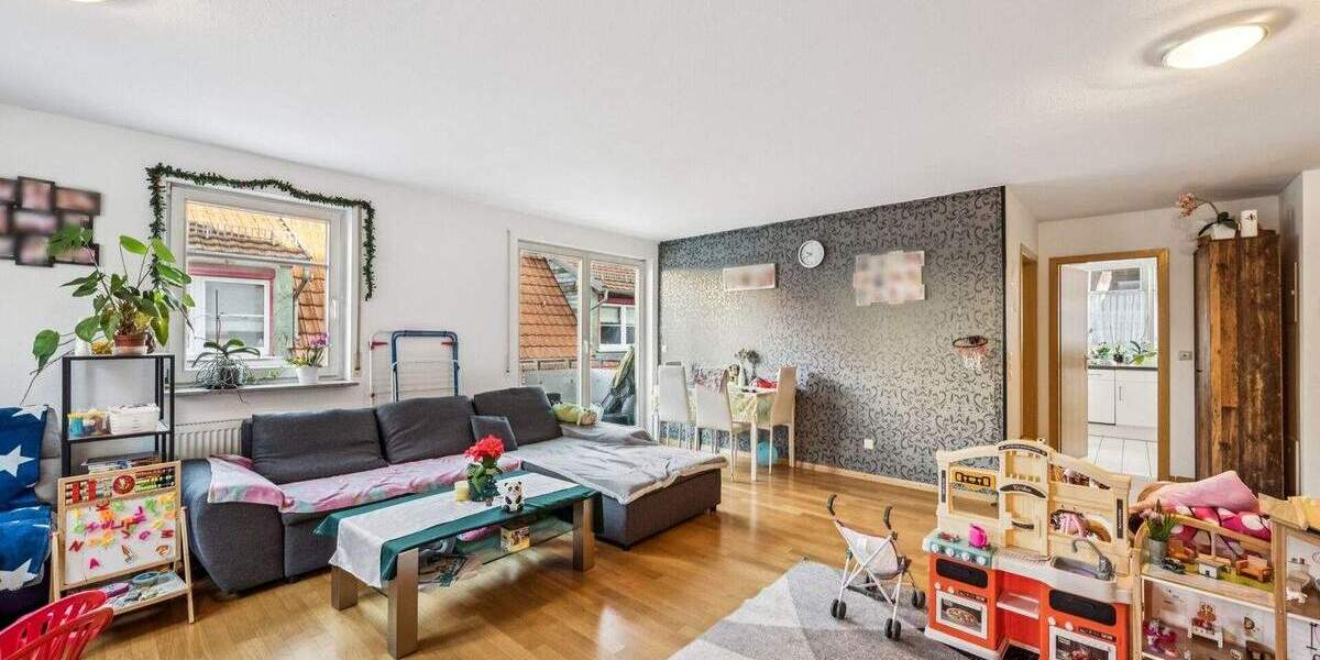 Etagenwohnung Kirchheim unter Teck Kirchheim - 2 Zimmer, 66 m&sup2;, 219.000&euro; | Angebot:25704147