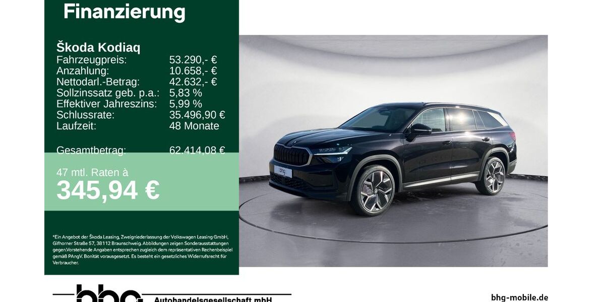 Skoda Kodiaq 1.940 km 53.290 &euro; Reutlingen 72770
