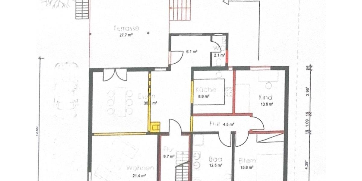 Etagenwohnung Neuhausen auf den Fildern - 4.5 Zimmer, 115 m&sup2;, 1.600&euro; | Angebot:25945545