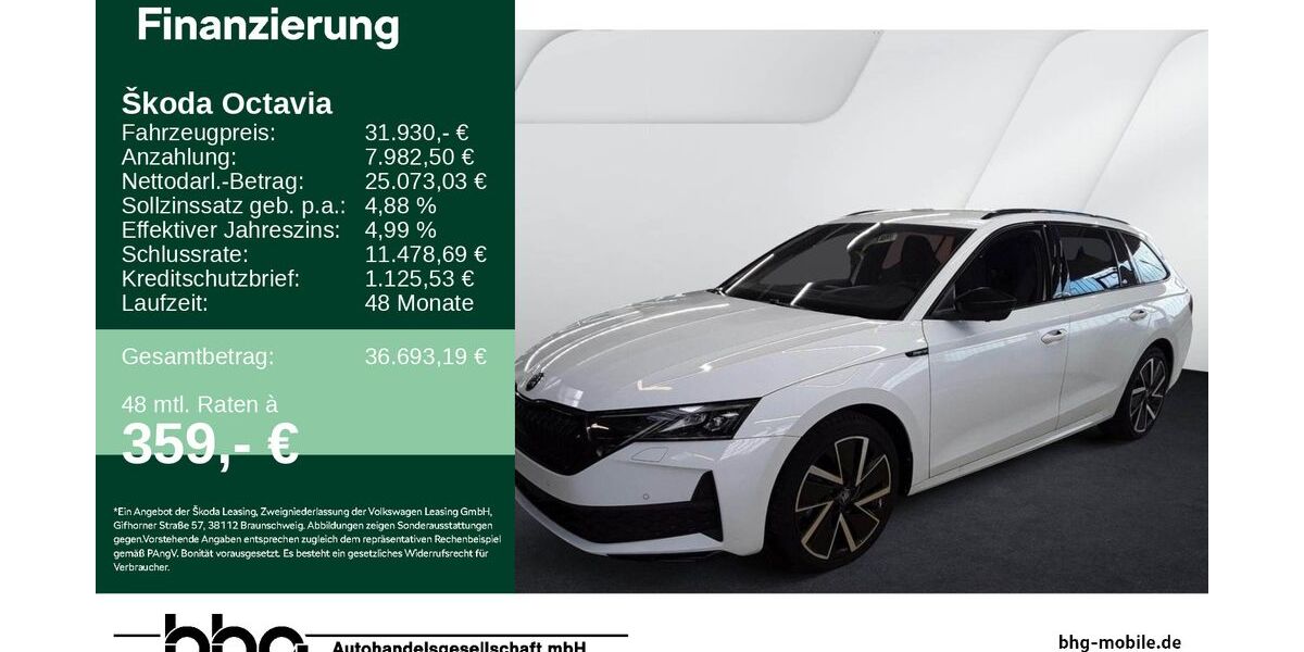 Skoda Octavia 24.891 km 31.930 &euro; Mössingen 72116