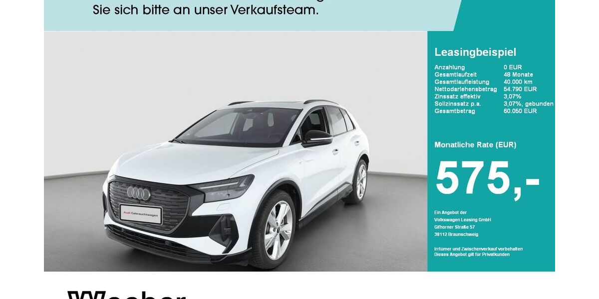 Audi Q4 e-tron 13.900 km 54.080 &euro; Herrenberg 71083