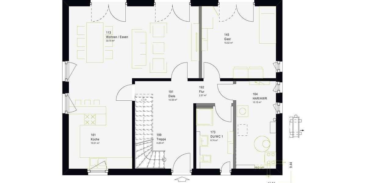 Einfamilienhaus Holzgerlingen - 6 Zimmer, 185 m&sup2;, 814.519&euro; | Angebot:25774162