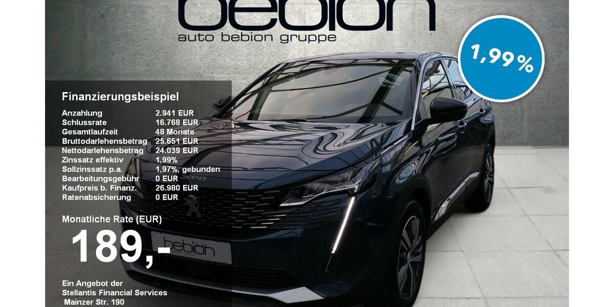 Peugeot 3008 14.700 km 25.880 &euro; Reutlingen 72766