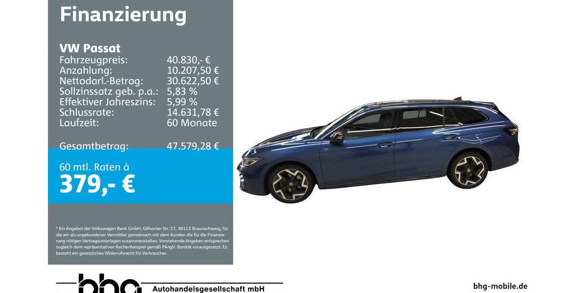 VW Passat 23.820 km 39.960 &euro; Mössingen 72116