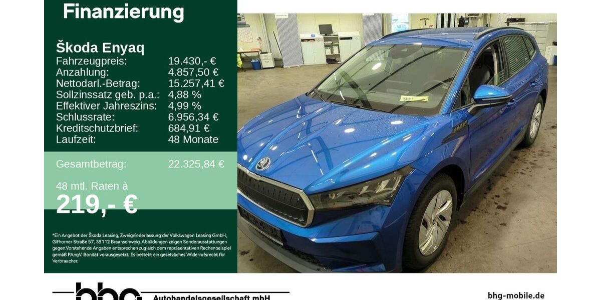 Skoda Enyaq 35.376 km 19.430 &euro; Mössingen 72116