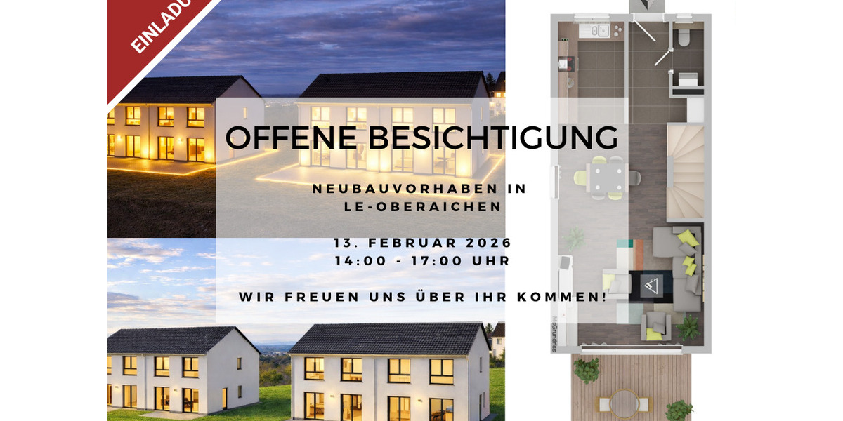 Doppelhaushälfte Leinfelden-Echterdingen Leinfelden - 5 Zimmer, 136 m&sup2;, 783.580&euro; | Angebot:25704315