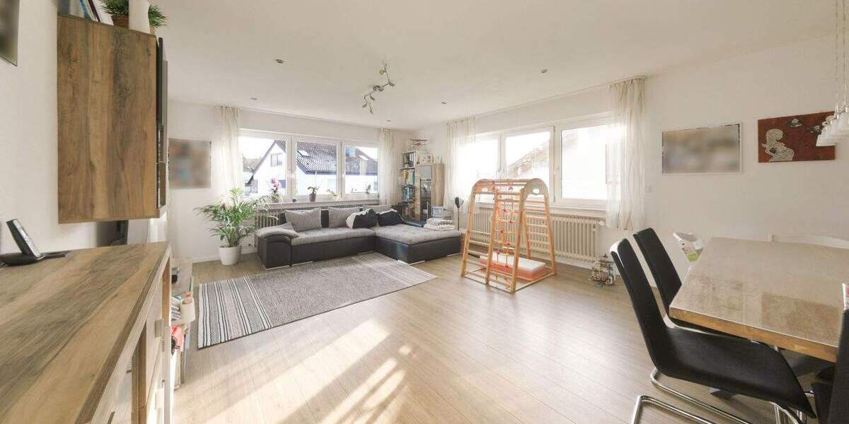 Etagenwohnung Reutlingen Ohmenhausen - 4 Zimmer, 113 m&sup2;, 420.000&euro; | Angebot:25779770