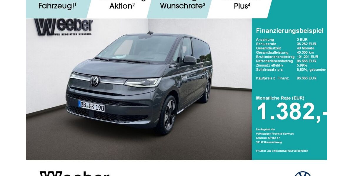 VW T7 Multivan 15.000 km 85.946 &euro; Herrenberg 71083