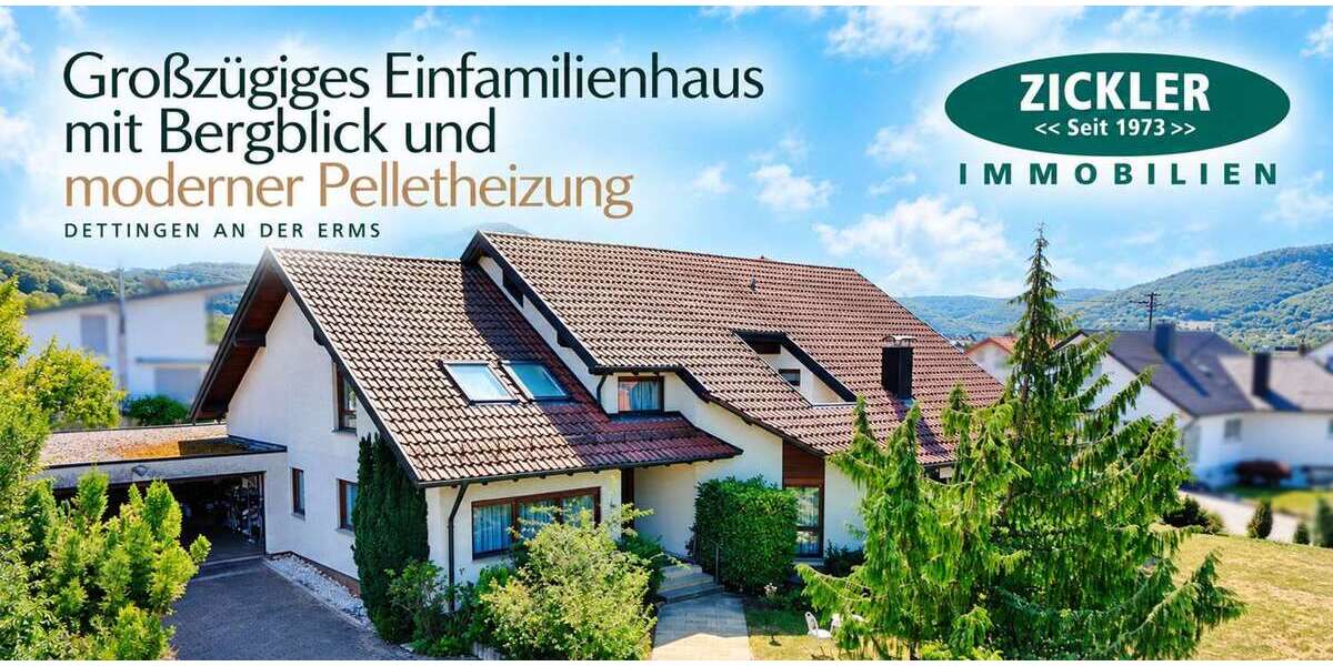 Einfamilienhaus Dettingen an der Erms - 9 Zimmer, 300 m&sup2;, 949.000&euro; | Angebot:27265304