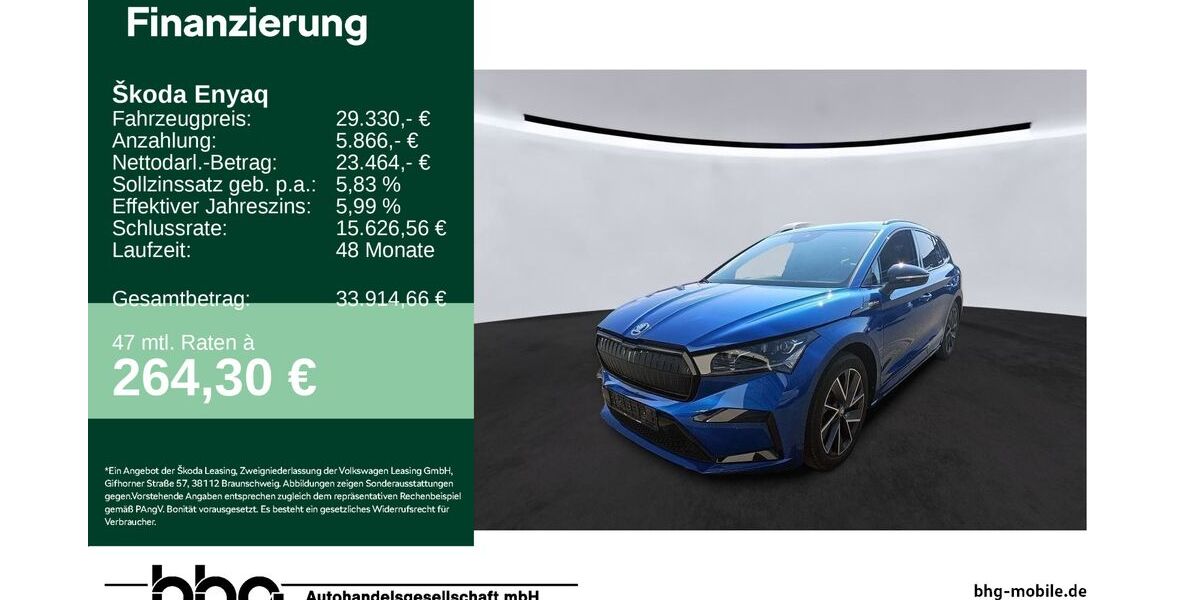 Skoda Enyaq 36.683 km 29.330 &euro; Reutlingen 72770