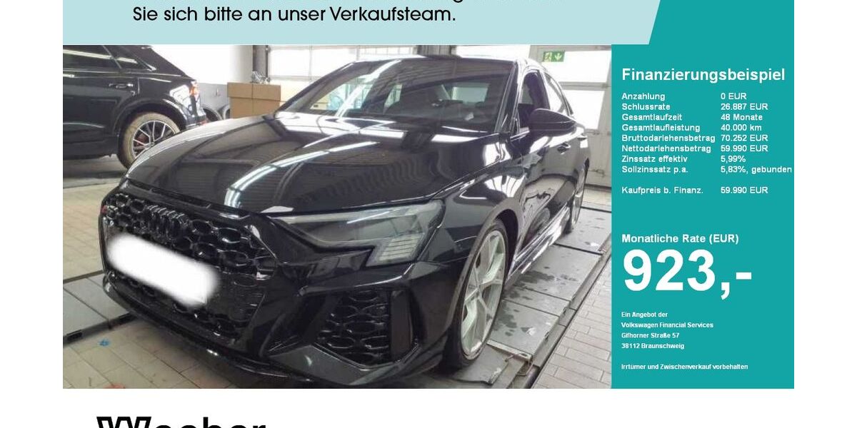 Audi RS3 18.274 km 59.990 &euro; Herrenberg 71083