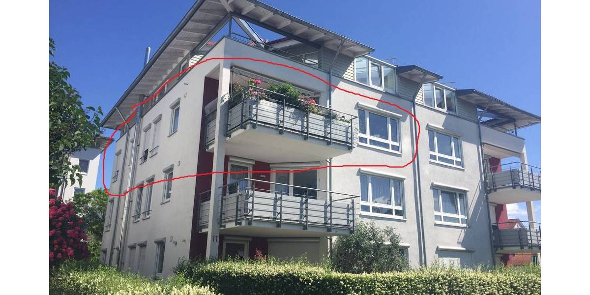 Etagenwohnung Plochingen Lettenäcker - 4 Zimmer, 108 m&sup2;, 1.390&euro; | Angebot:25666391