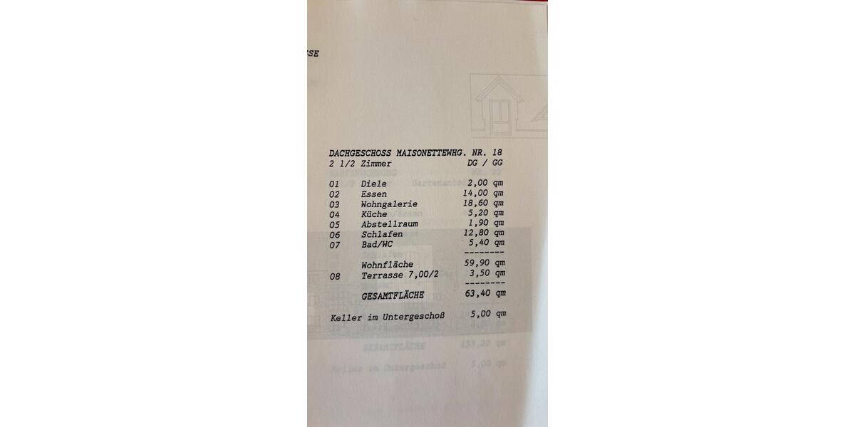 Maisonettenwohnung Nufringen - 2.5 Zimmer, 63 m&sup2;, 1.020&euro; | Angebot:25405692