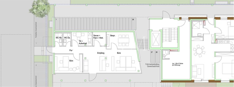 Gewerbeobjekt Ostfildern - 1.450&euro; | Angebot:25580178