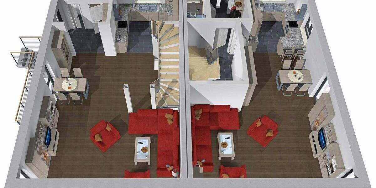 Doppelhaushälfte Filderstadt Bonlanden - 5 Zimmer, 150 m&sup2;, 843.042&euro; | Angebot:25707722