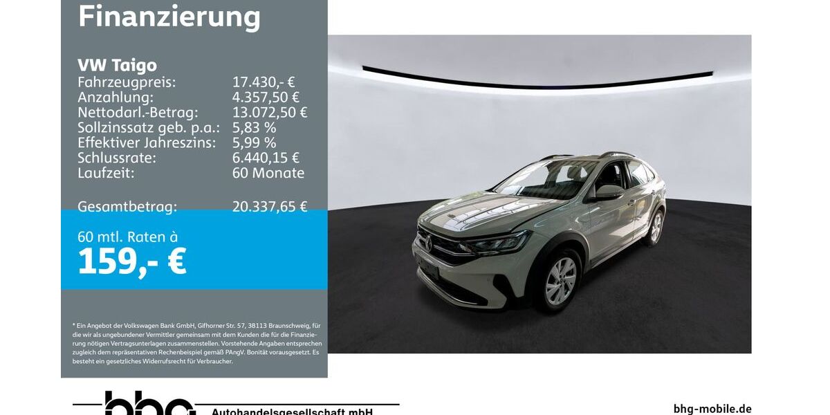 VW Taigo 32.072 km 17.430 &euro; Reutlingen 72770