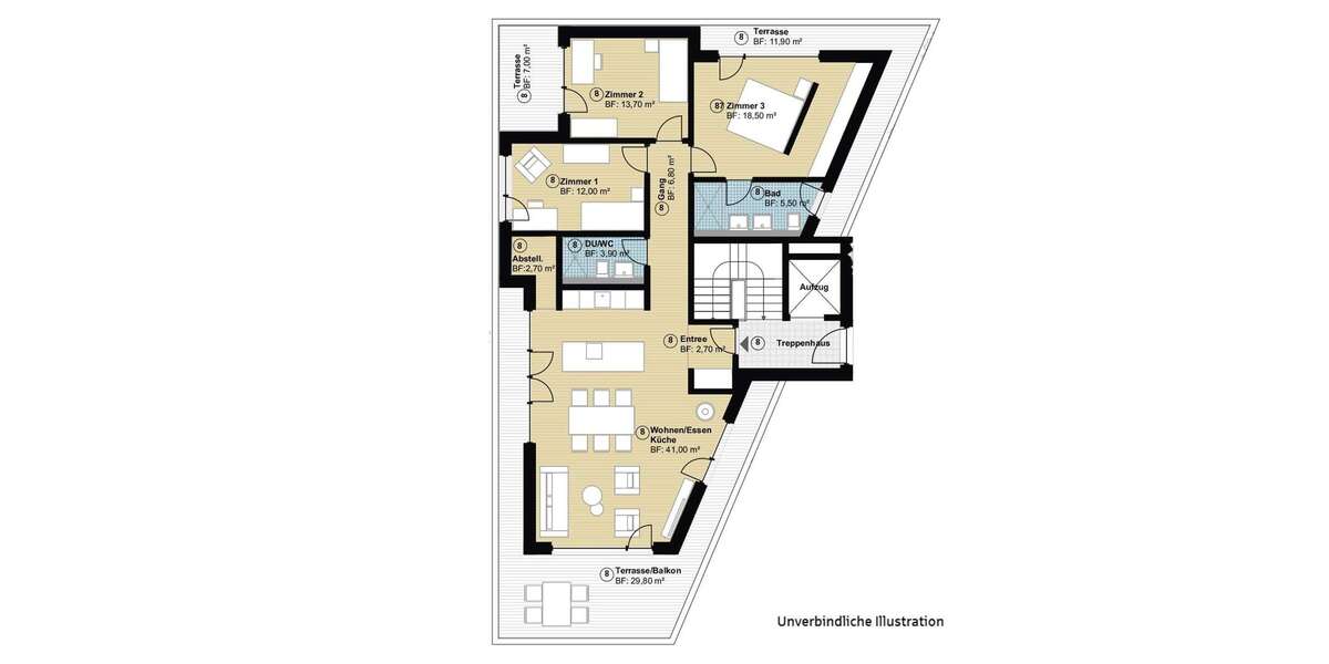 Etagenwohnung Hildrizhausen - 4.5 Zimmer, 131 m&sup2;, 798.000&euro; | Angebot:25193808