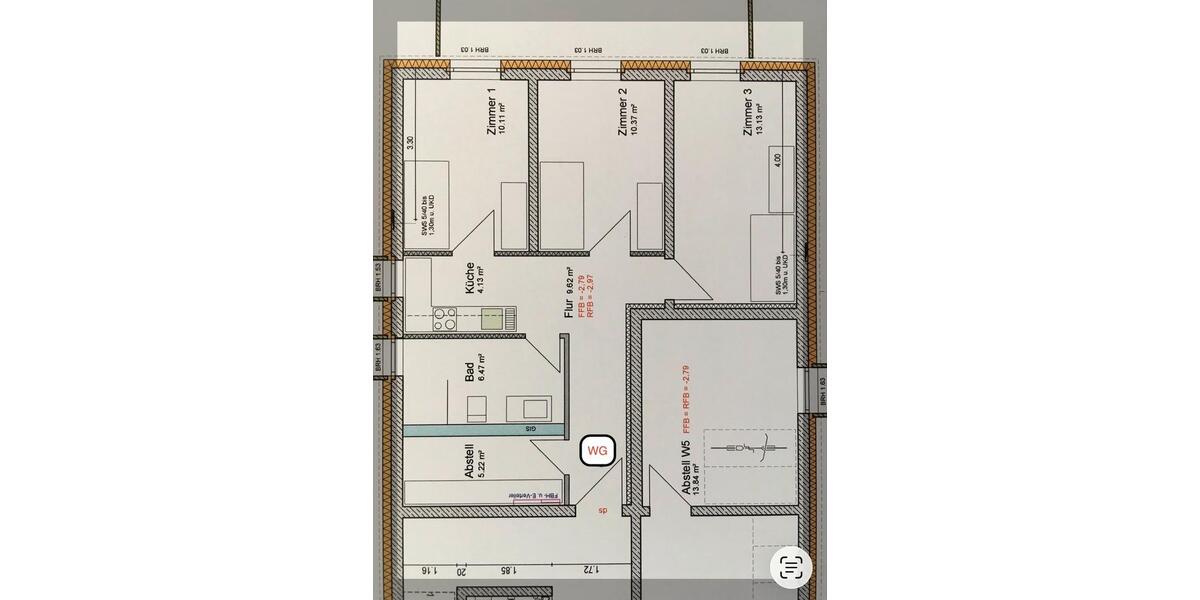 Etagenwohnung Kusterdingen - 1 Zimmer, 10 m&sup2;, 400&euro; | Angebot:27581965