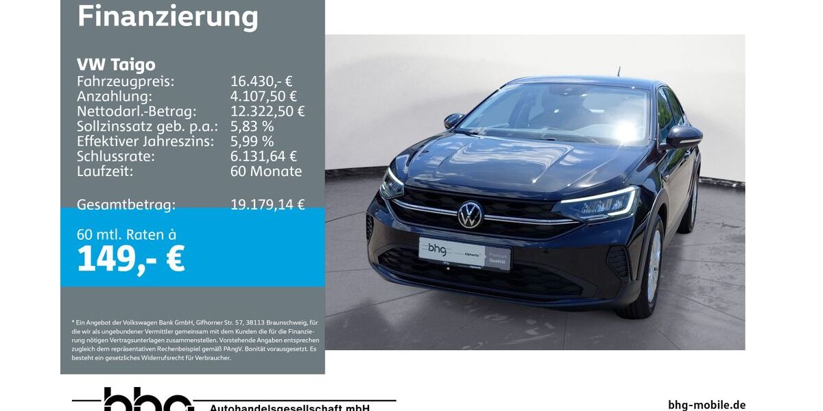 VW Taigo 29.646 km 16.860 &euro; Reutlingen 72770