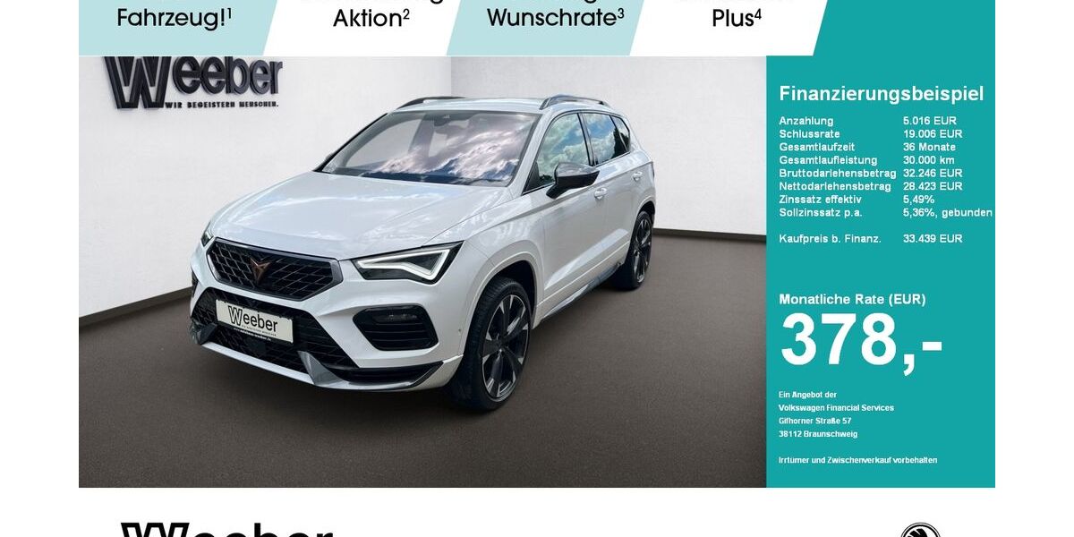 Cupra Ateca 32.660 km 32.890 &euro; Herrenberg 71083