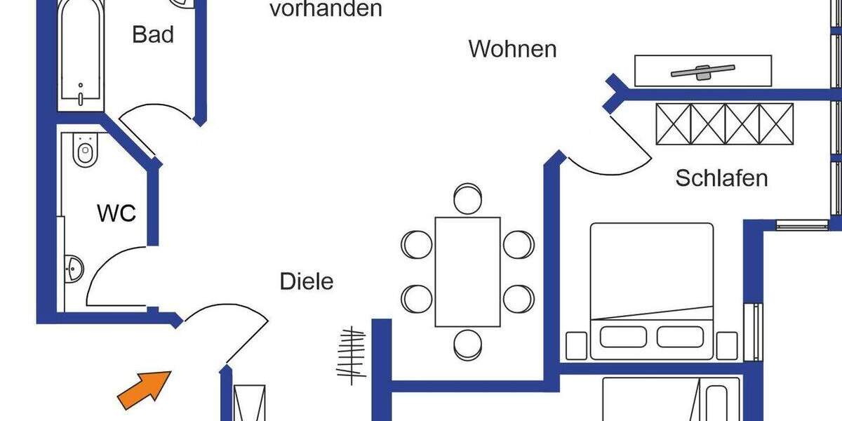 Etagenwohnung Gärtringen - 3 Zimmer, 89 m&sup2;, 305.000&euro; | Angebot:25741851