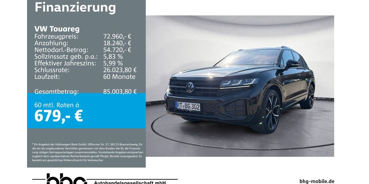 VW Touareg 29.490 km 68.220 &euro; Reutlingen 72770