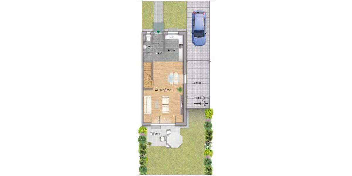 Doppelhaushälfte Weil im Schönbuch / Neuweiler Neuweiler - 6 Zimmer, 125 m&sup2;, 2.500&euro; | Angebot:25769849