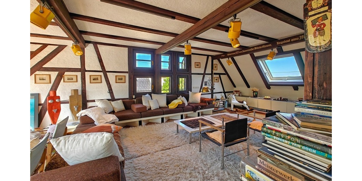 Charmantes Fachwerkhaus mit ELW, Atelier und Ausbaureserve - Wohnen & Arbeiten unter einem Dach - Bauernhaus, Landhaus Reutlingen Rommelsbach | Angebot:24690906